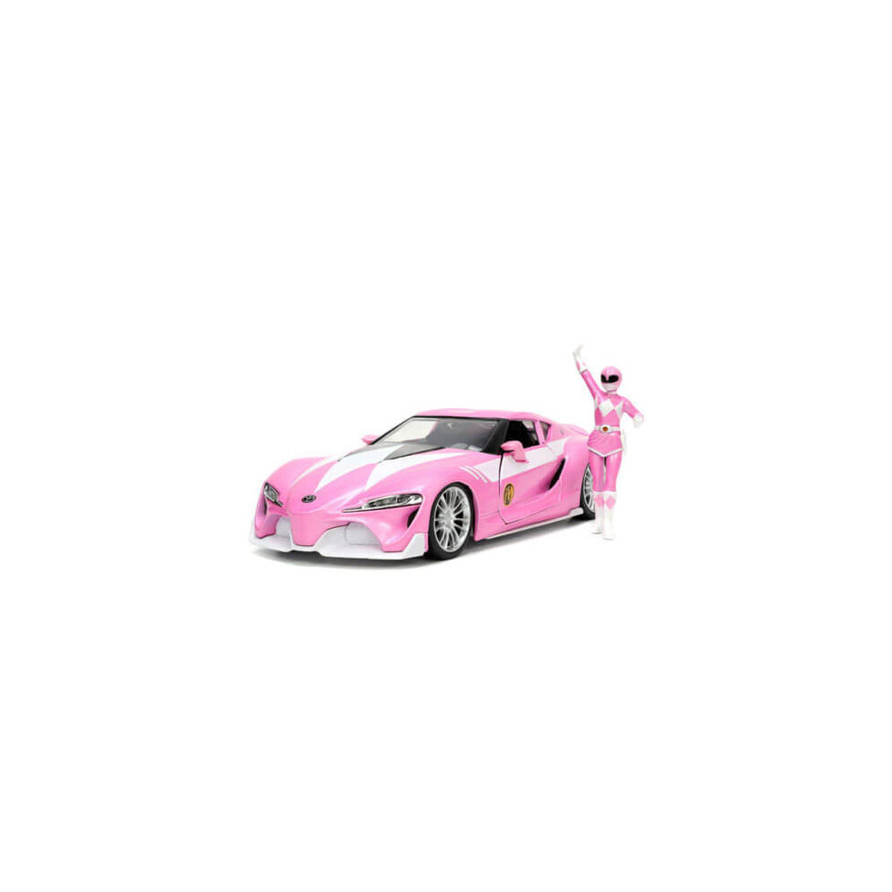 (1:24 Scale) Power Rangers Toyota FT-1 with Pink Ranger