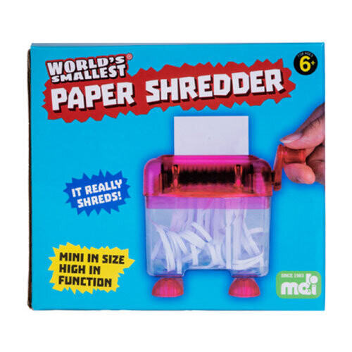 World's Smallest Paper Shredder 2