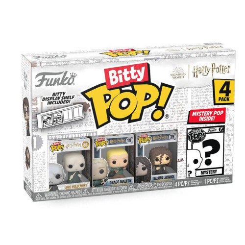 Harry Potter Harry Potter Voldemort, Draco & Bellatrix Bitty Pop! 4-Figurines