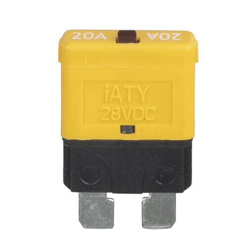 Manual Reset Standard Blade Circuit Breaker (20A)