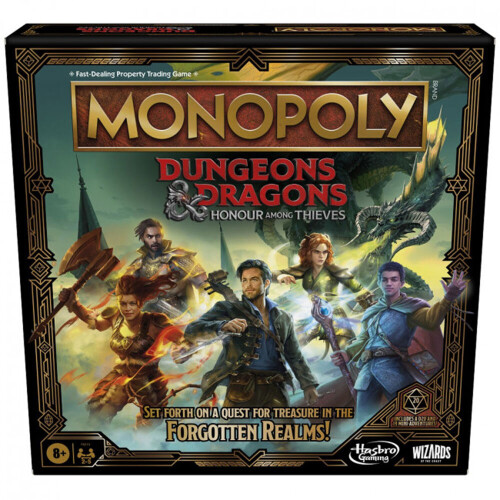 Monopoly Monopoly Dungeons & Dragons Honor Among Thieves Board Game