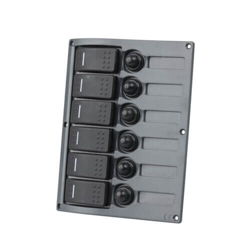 IP66 Marine Switch Panel (6-Way)