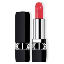 Christian Dior Rouge Dior 0.12 Couture Colour Refillable Satin Lipstick #028 Actrice