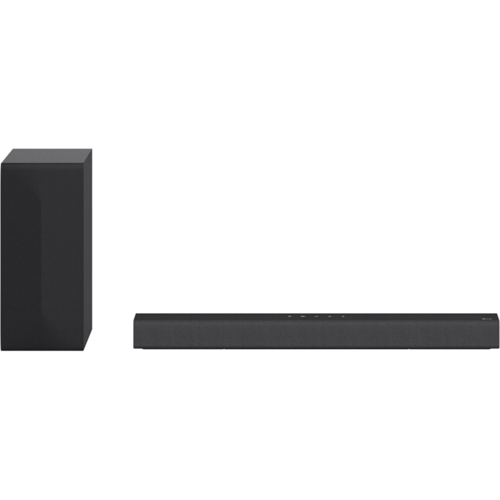 Lg S60q Bluetooth 2.1 Soundbar And Wireless Subwoofer - Black