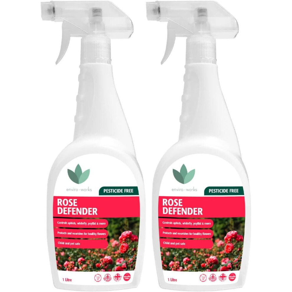 Enviro Works - Rose Protection Defender - 2 x 1L