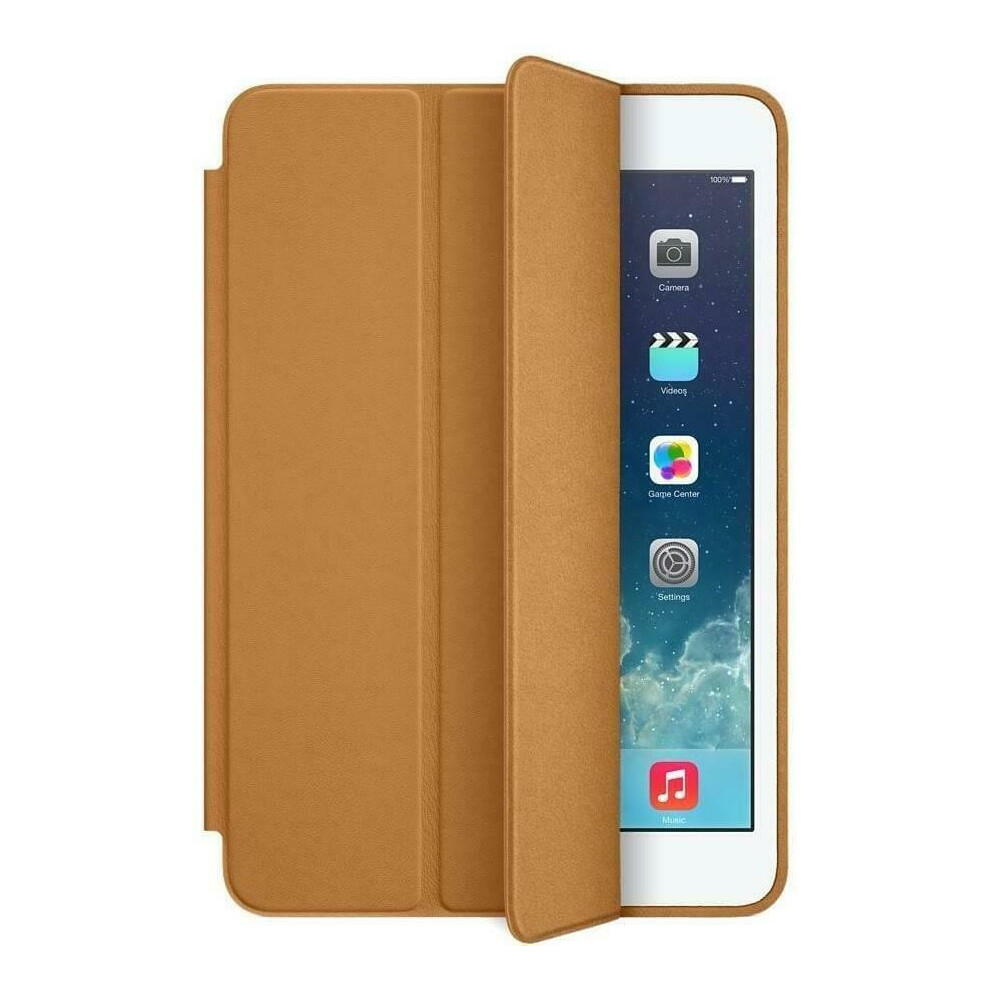 Genuine Apple iPad Mini Leather Full Smart Case iPad Mini - Brown