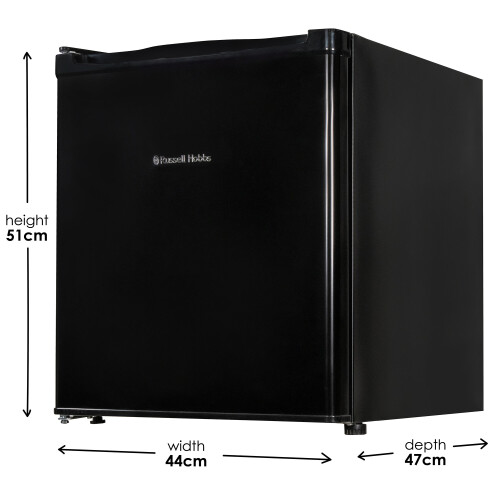 Russell Hobbs Mini Fridge 40L Black Freestanding Table Top RHTTLDR2B on