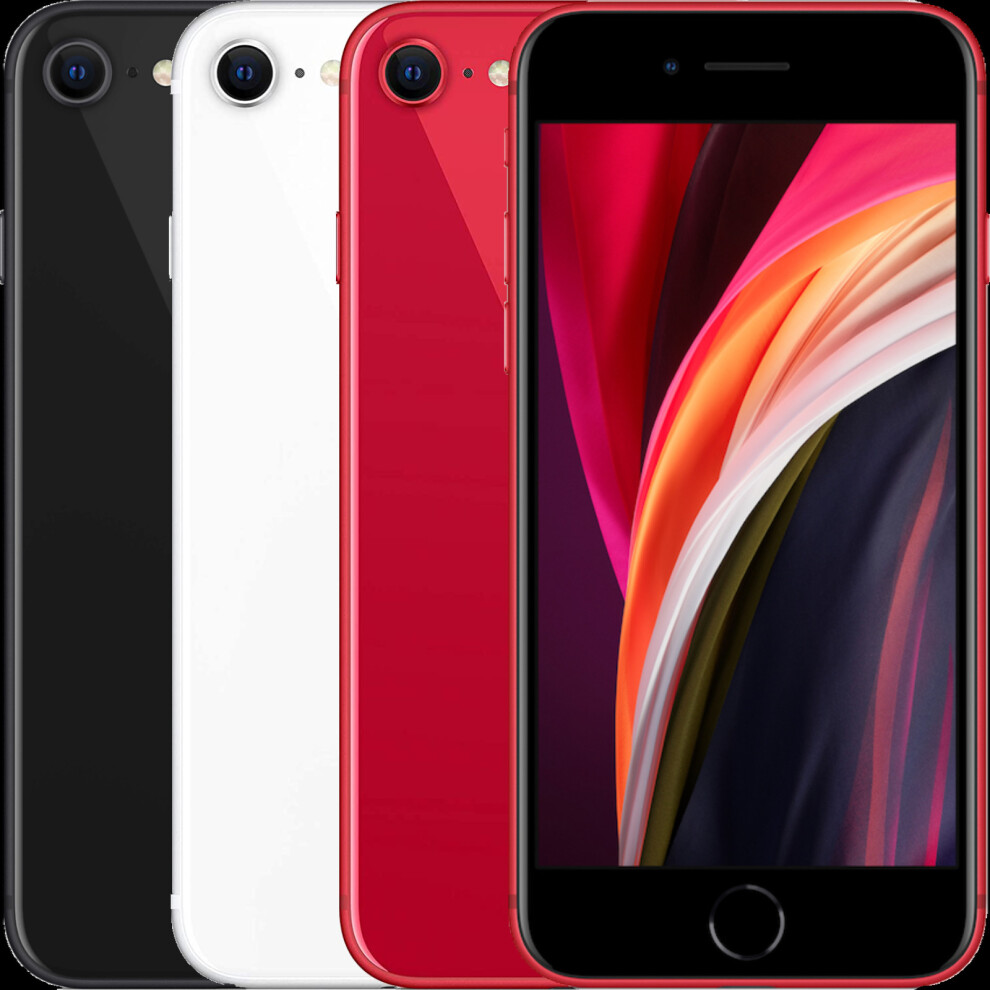 (Red, 64GB) iPhone SE 2nd Gen (2020) | All Colours (Renewed)