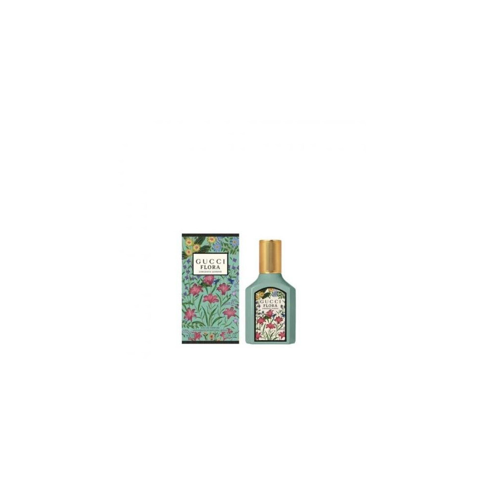 GUCCI FLORA Gorgeous Jasmine Eau de Parfum Vaporisateur 30 ml – Parfum Floral Rayonnant et Raffiné