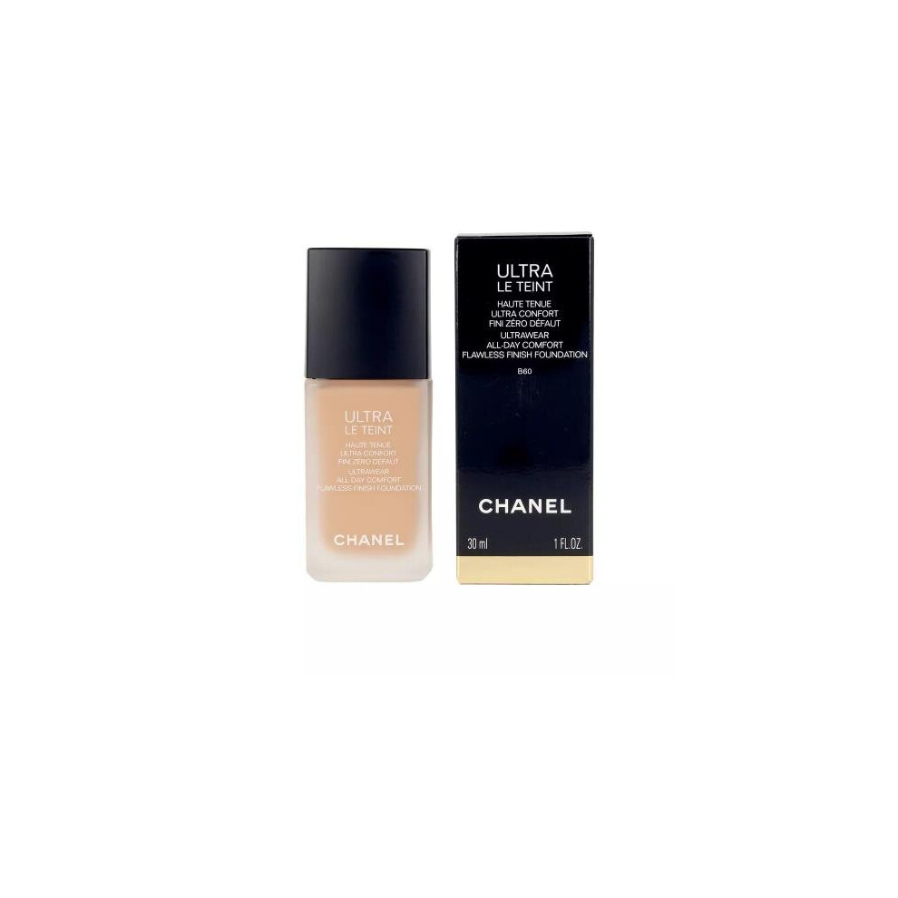 Chanel Ultra Le Teint 1 Oz Fluide Ultrawear Flawless Finish Foundation #B60