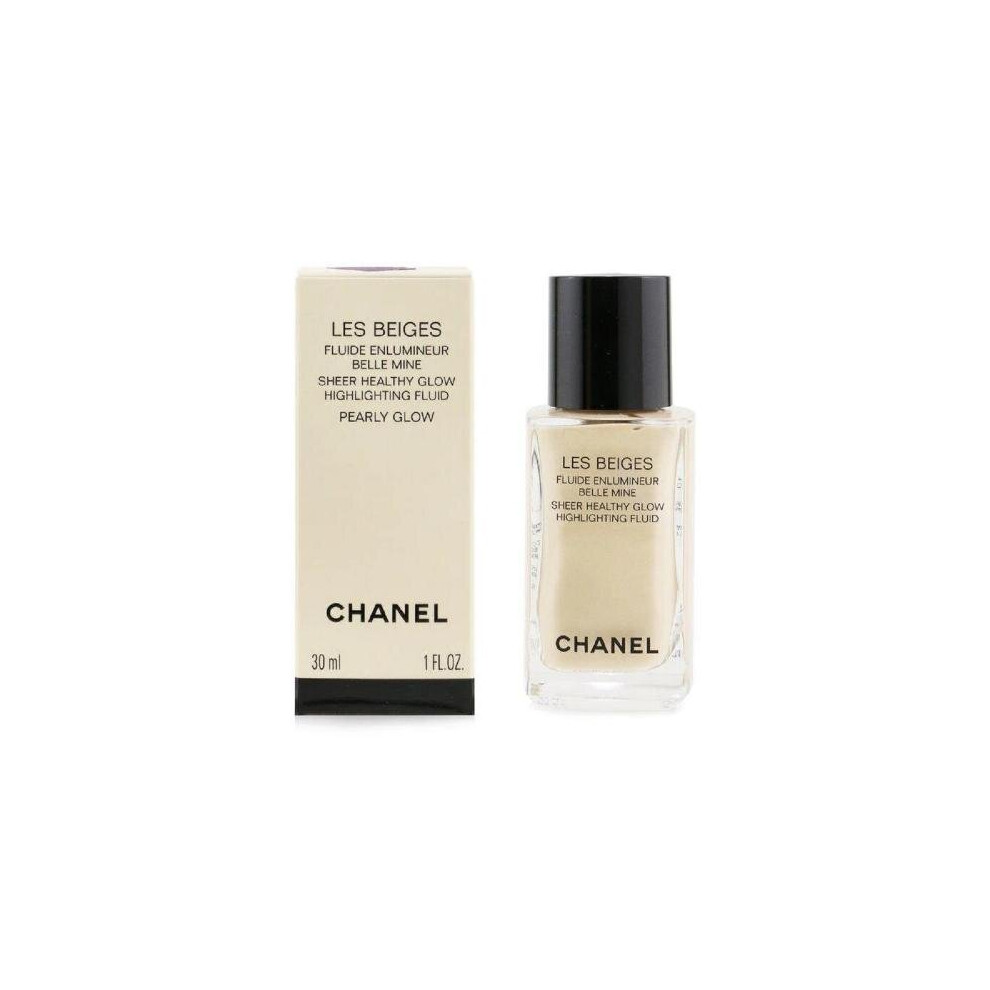 Chanel Les Beiges 1 Oz Sheer Healthy Glow Highlighting Fluid #Pearly Glow