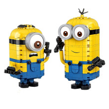 (Minions) Star Wars The Child Baby Yoda Minions Building Block Children Toys Educational