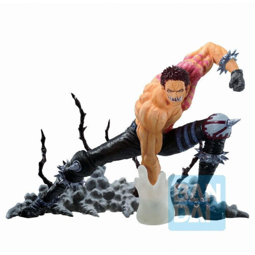 Bandai Figurine - BANDAI VISUAL - Charlotte Katakuri - Realistisch - Helle Farben - Dynamische Pose