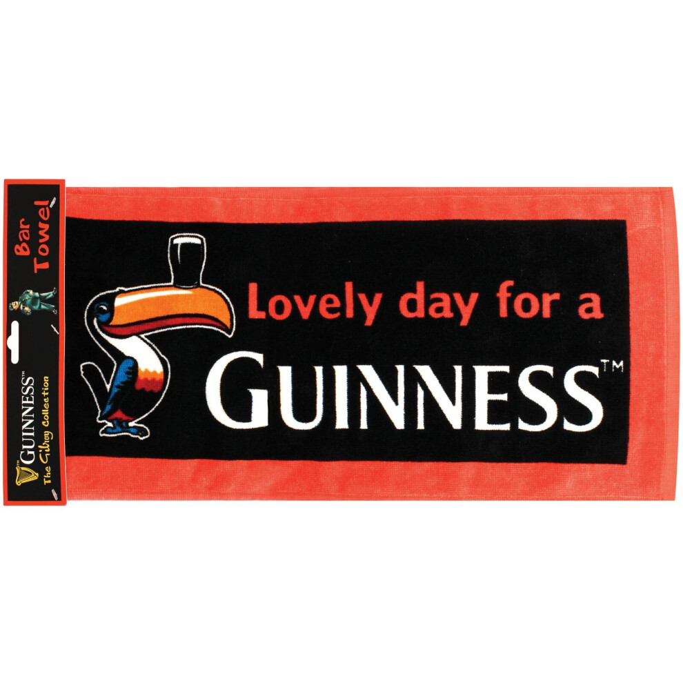 Guinness Gilroy Toucan Cotton Bar Towel