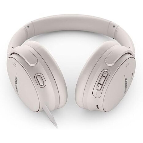 Bose (White Smoke) Bose QuietComfort 45 Wireless headset Headphones 1