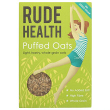 Rude Health Foods Puffed Oats 175g ( pack of 8 )