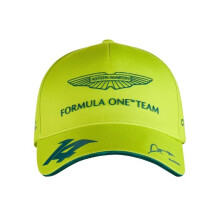(B) Aston Martin Formula One F1 Baseball Cap Aston Martin racing team Alonso 2023