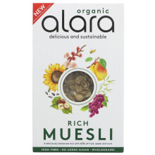 Alara Rich Muesli - organic 500g ( pack of 6 )