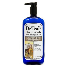 Dr. Teal's, Duschgel mit reinem Bittersalz, Kokosnussöl, 24 fl oz (710 ml)