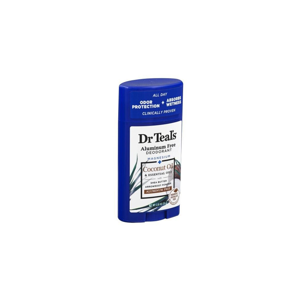 Dr Teal's Magnesium + Coconut Oil 2.65 Deodorant