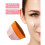 2 flat head hexagonal face blush foundation brushes with protective case 3