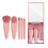 5-piece mini full-function make-up brush set (5 pieces with mirror) 3