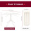 Collapsible Pasta Drying Rack, Plastic Collapsible Self Dryer Pasta Hanging Rack 4