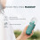 Eyelash Sprayer for Skincare, Makeup, Eyelash Extensions, USB Rechargeable - Green 4