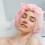 2 Pack Shower Caps Adjustable Bow Shower Caps Reusable (Pink, Black) 4