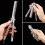 2-Pack Butterfly Comb Stainless Steel Folding Comb Styling Tool (Silver) 5