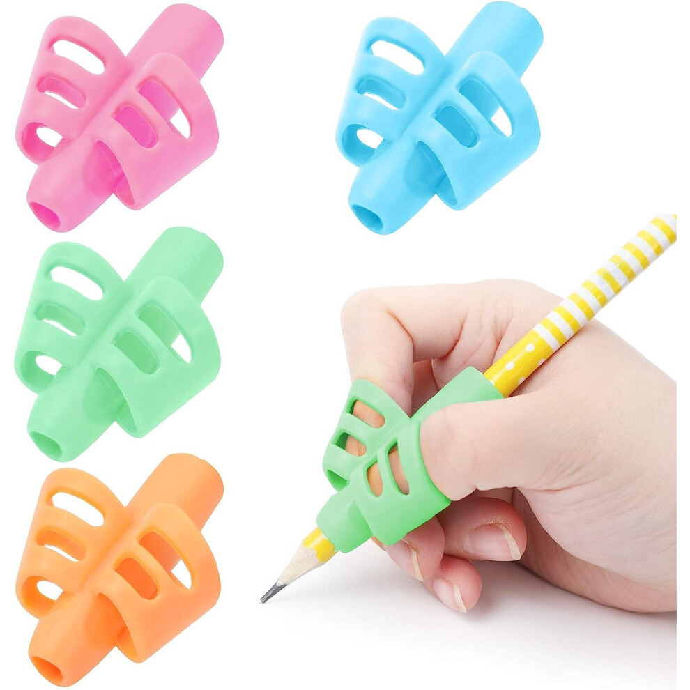 Pencil Grip for Children's Writing - Pencil Grip for Toddlers (4 Pack)