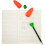 8 pack of fruit food erasers Educational fun erasers 5