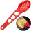 Nonstick Spaghetti Fork Slotted Spoon Food Strainer with Spaghetti Measuring Tool 1