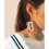 Cassette Tape Dangle Cute Pretty Earrings (Light Pink) 4