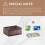 Tissue Box Lid Leather Vintage Rectangular Multifunction Remote Control Stationery Table 5