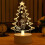 USB Powered 3D Multicolor Desk Light Up LED Christmas Tree Decoration (Christmas Tree) 2