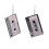 Cassette Tape Dangle Cute Pretty Earrings (Light Pink) 3