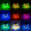 Color Changing Solar Glass Mosaic Sphere LED Garden Light 3