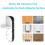 Black Cord Organizer, USB Cable Cord Clip (5, 3 Slots) 5