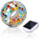 Color Changing Solar Glass Mosaic Sphere LED Garden Light 5
