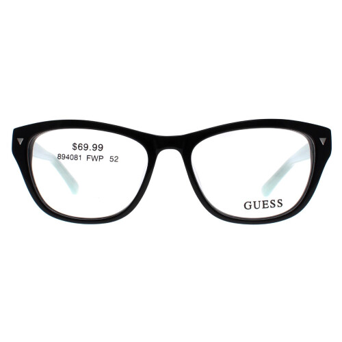 Guess Guess Glasses Frames GU2452 BKBL Black Blue Women