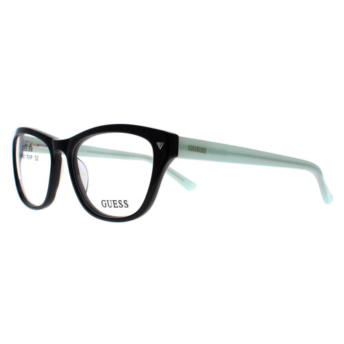 Guess Guess Glasses Frames GU2452 BKBL Black Blue Women 1