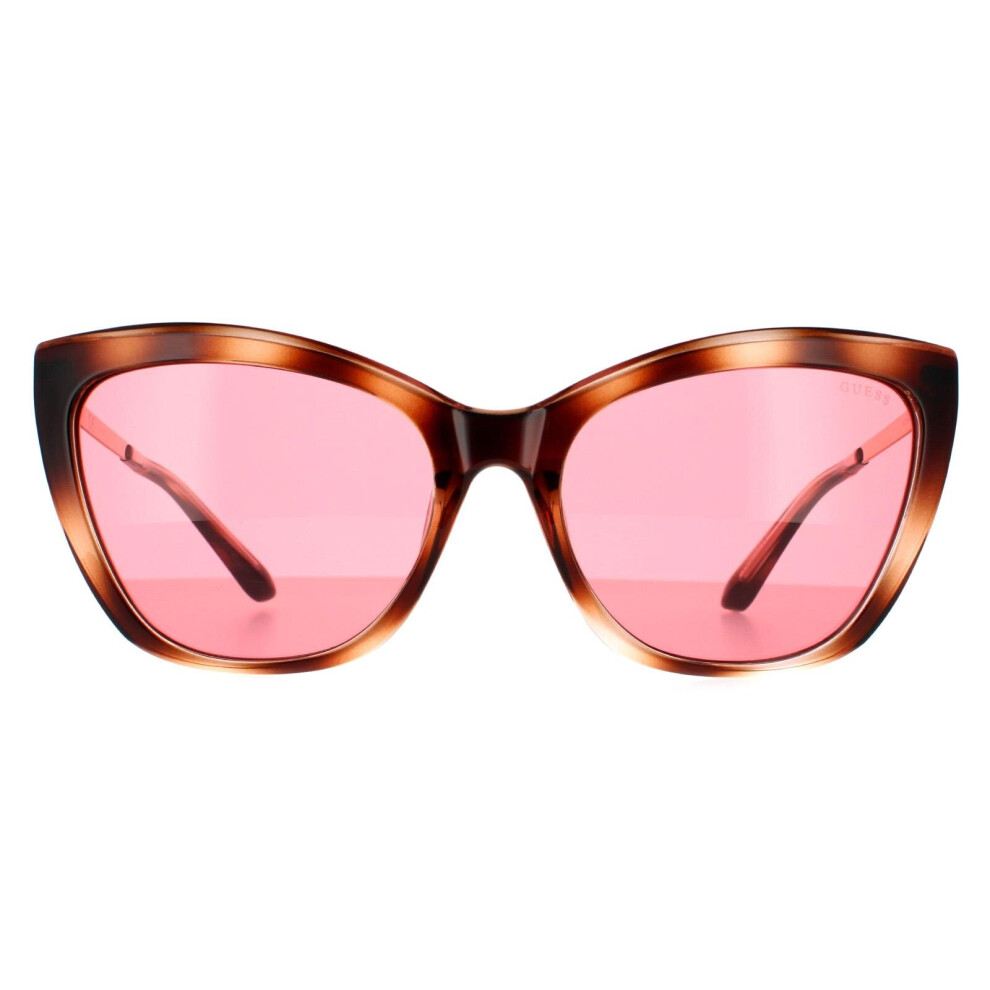 Guess Sunglasses GU7781 56S Havana  Burgundy