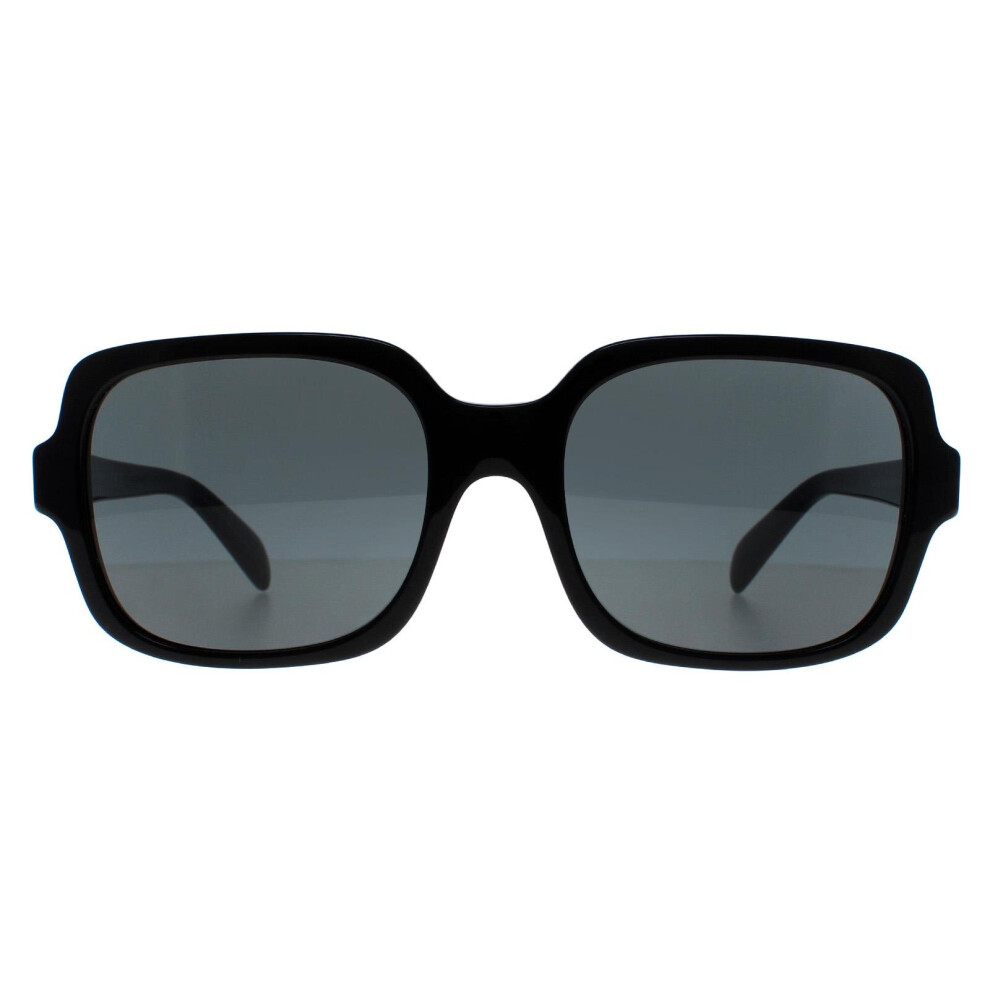 Armani Emporio Sunglasses Ea4195 501787 Shiny Black Dark Grey