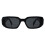 Prada Prada Sunglasses PR17WS 1AB5S0 Black Dark Grey 1