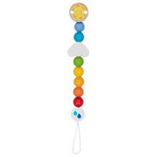Goki Soother Chain - Rainbow