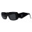 Prada Prada Sunglasses PR17WS 1AB5S0 Black Dark Grey 2
