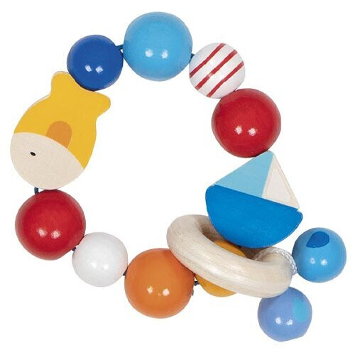 Goki - Houten bijtspeelgoed boot vis - GOLLNEST &amp; KIESEL