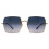 Ray-Ban Ray-Ban Sunglasses Square RB1971 914778 Polish Gold Blue Grey Gradient Polarized 1