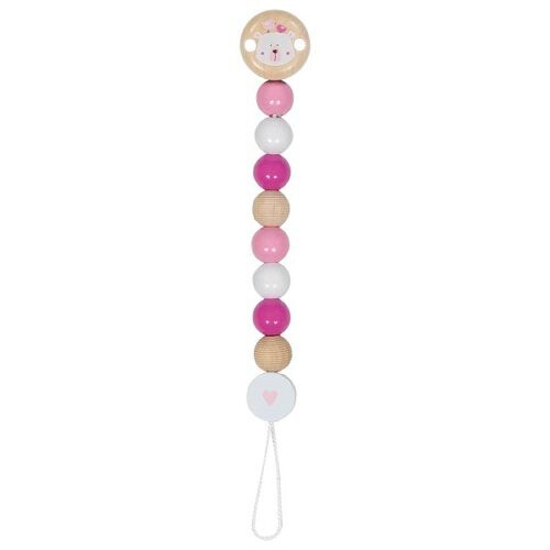 Goki Soother Chain polar Bear